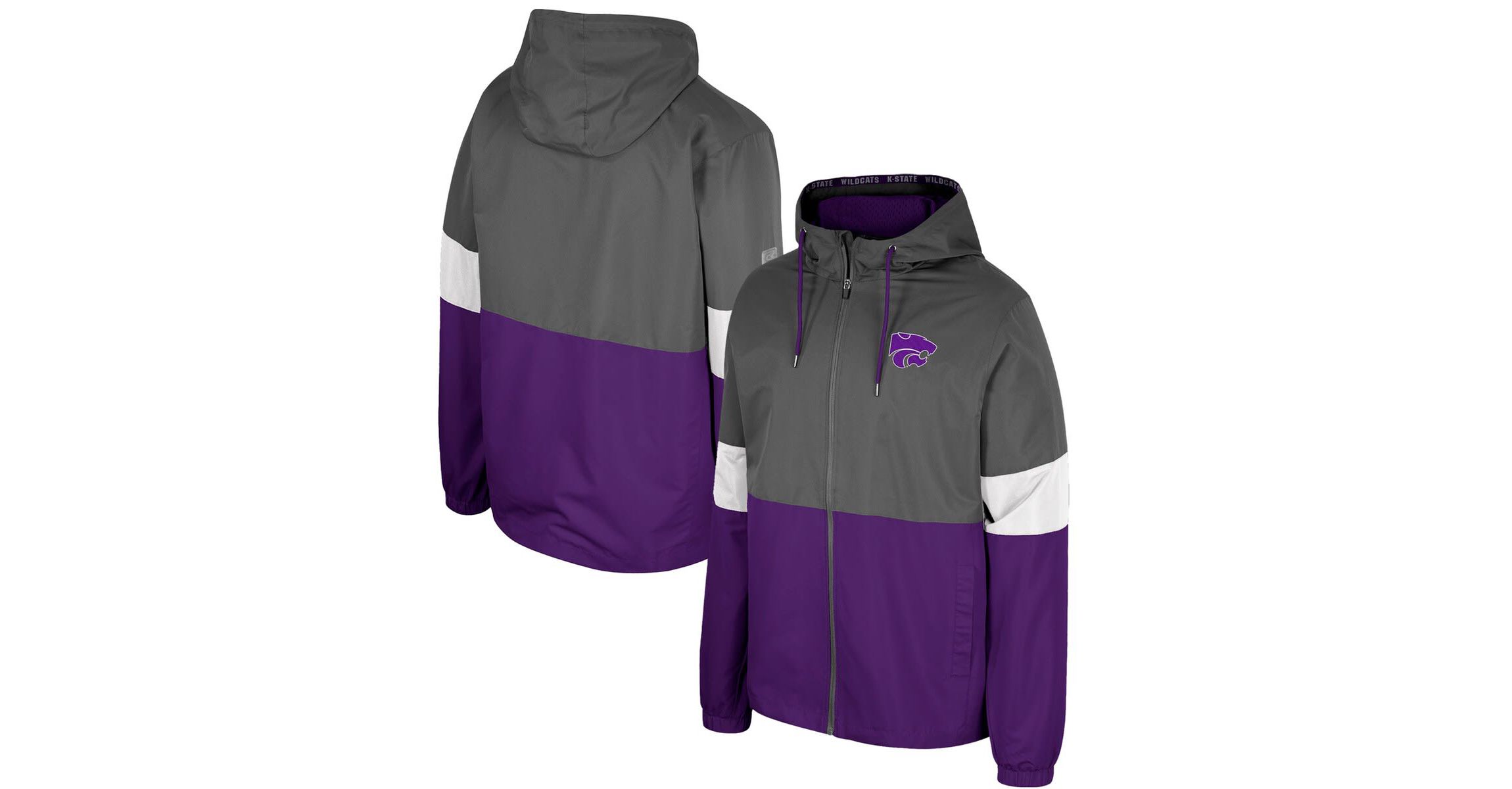 NCAA Kansas State Wildcats Miles Full-Zip Jacket