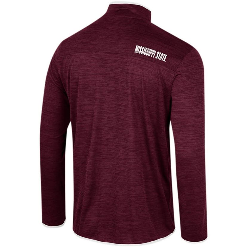 NCAA Mississippi State Bulldogs Wright Quarter-Zip Windshirt