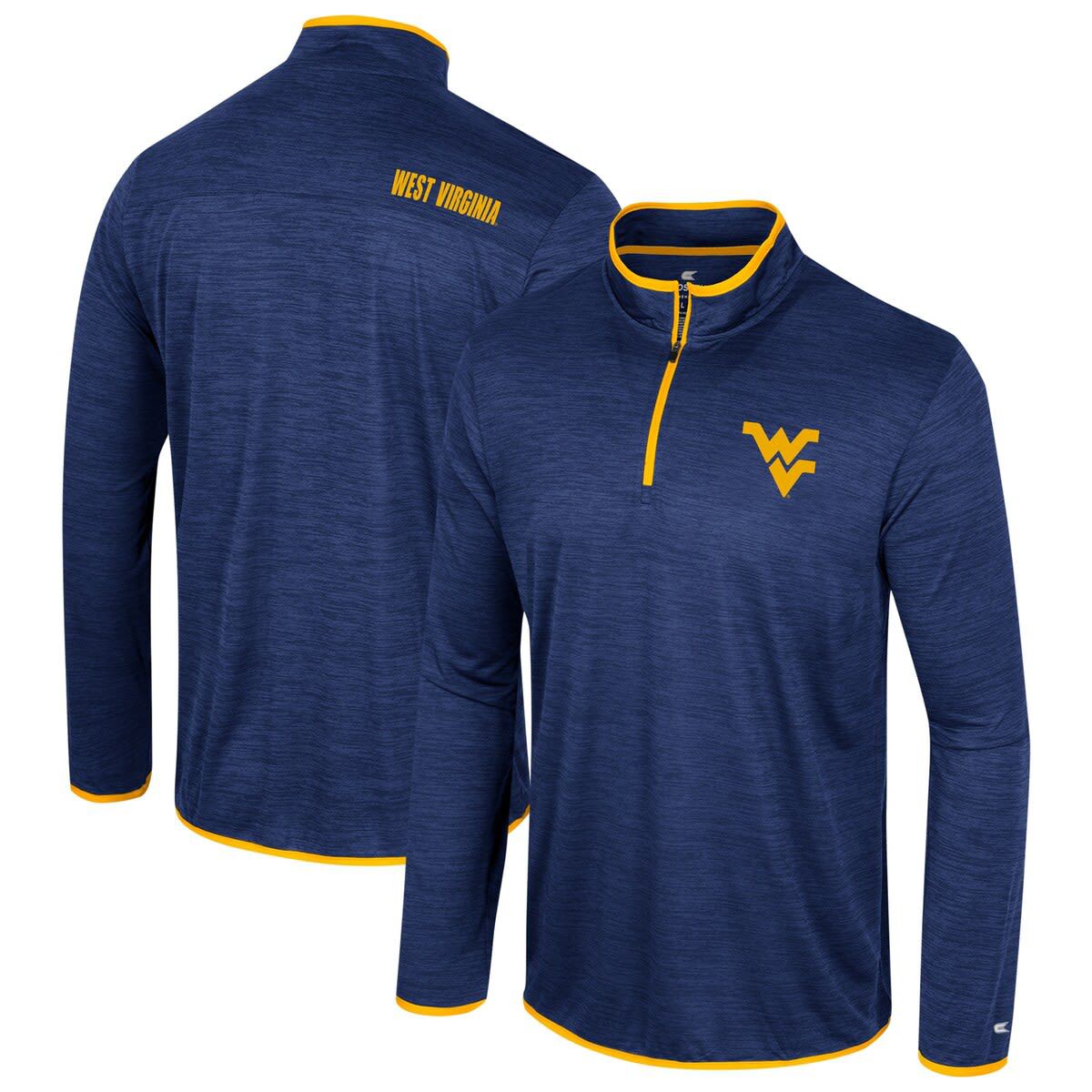 NCAA West Virginia Mountaineers Wright Quarter-Zip Windshirt