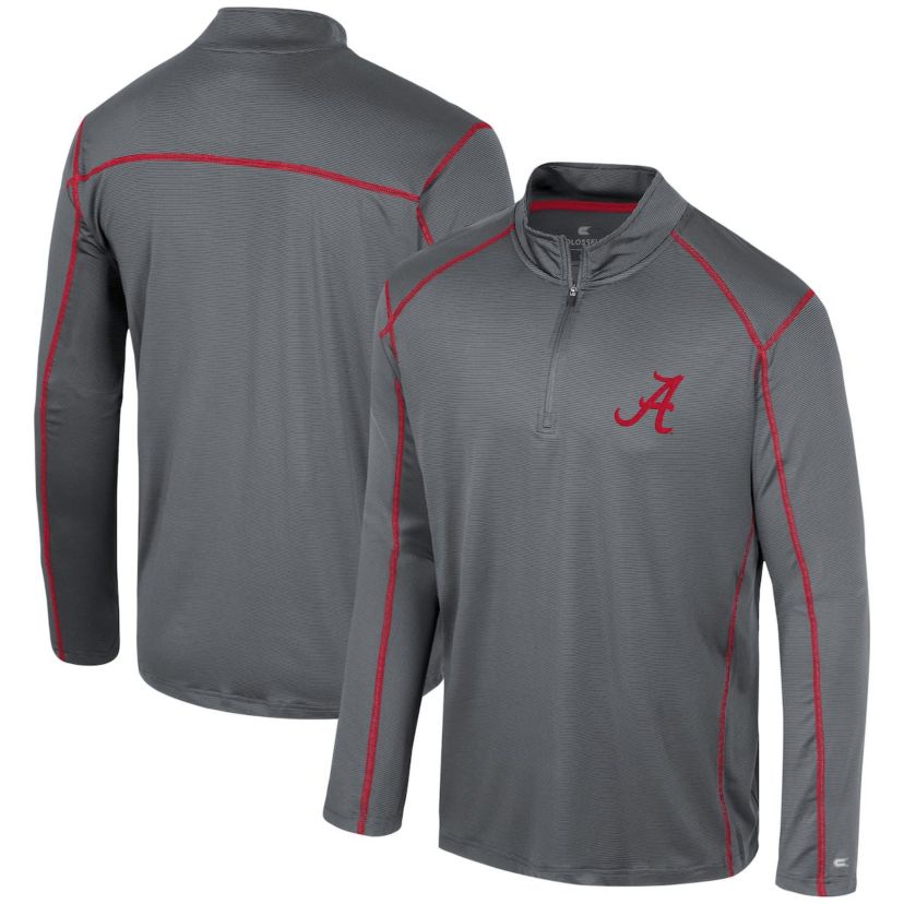 Alabama Crimson Tide NCAA Alabama Tide Cameron Quarter-Zip Windshirt