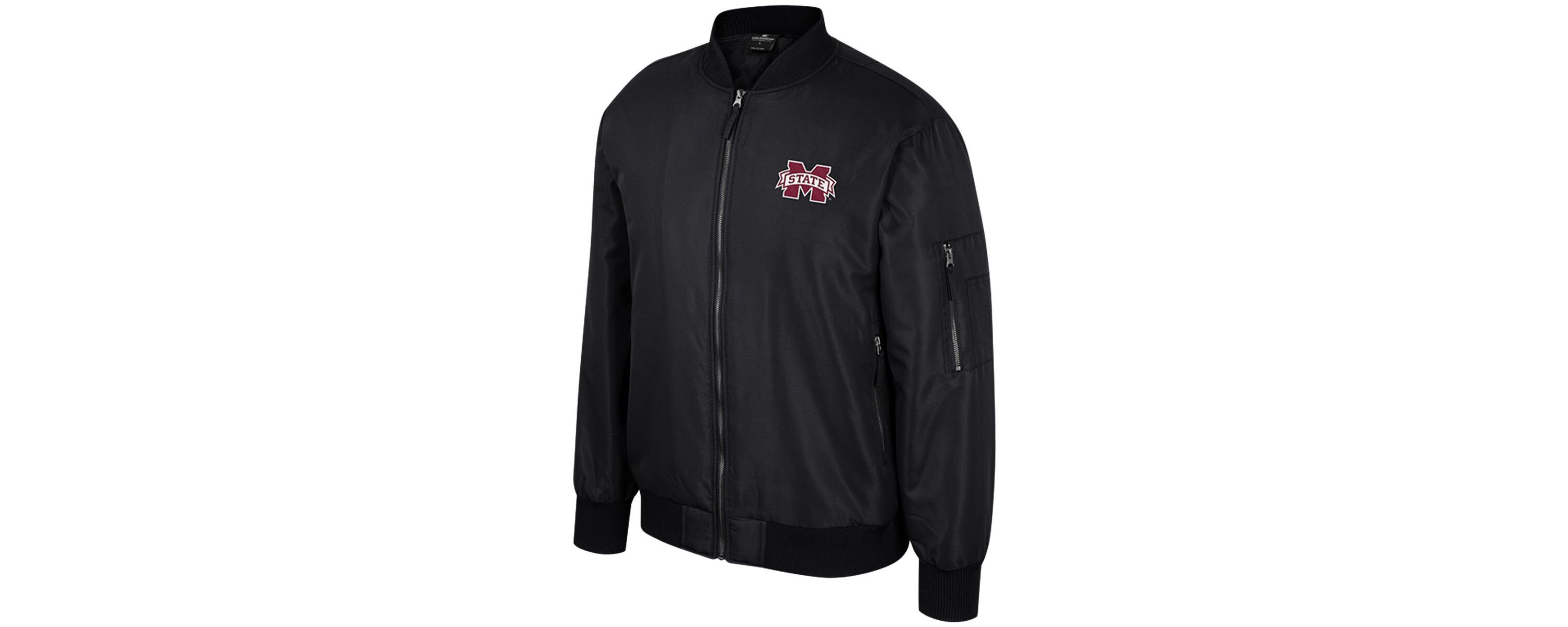 NCAA Mississippi State Bulldogs Full-Zip Bomber Jacket