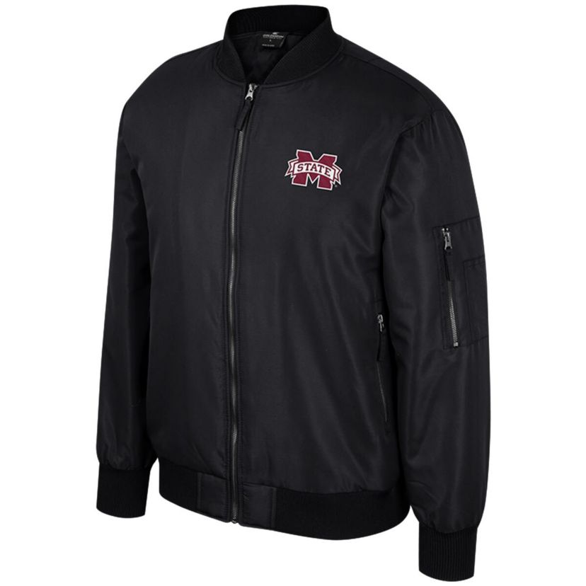 NCAA Mississippi State Bulldogs Full-Zip Bomber Jacket