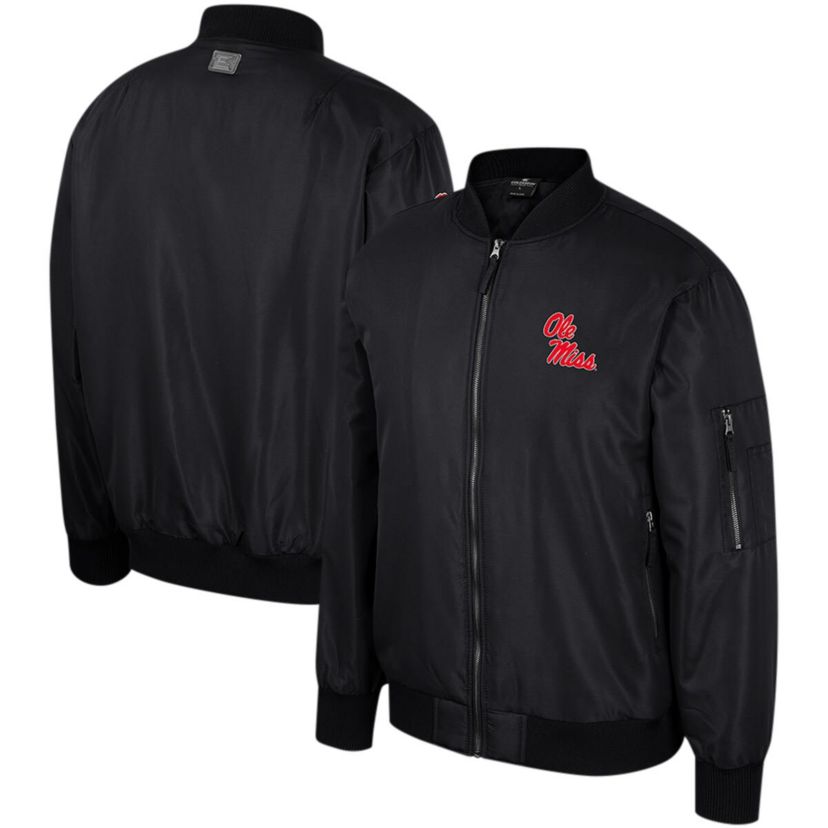 NCAA Ole Miss Rebels Full-Zip Bomber Jacket