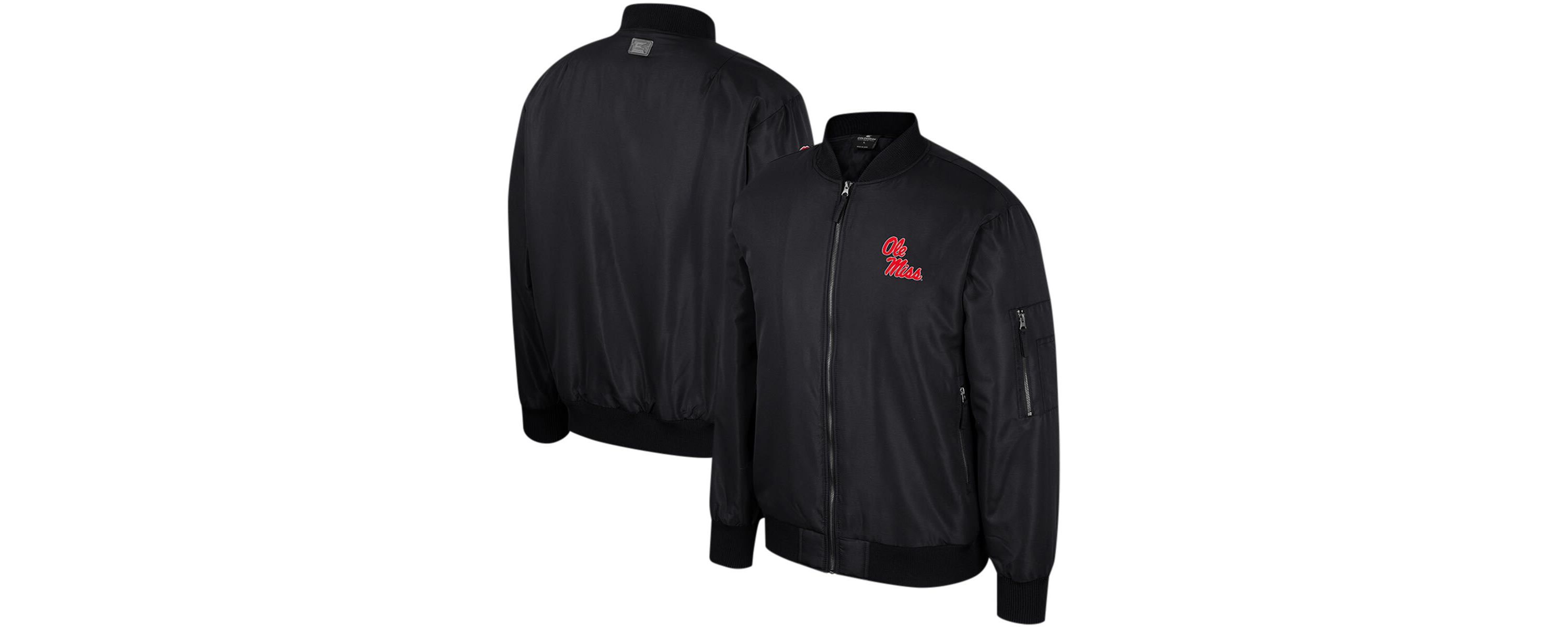 NCAA Ole Miss Rebels Full-Zip Bomber Jacket