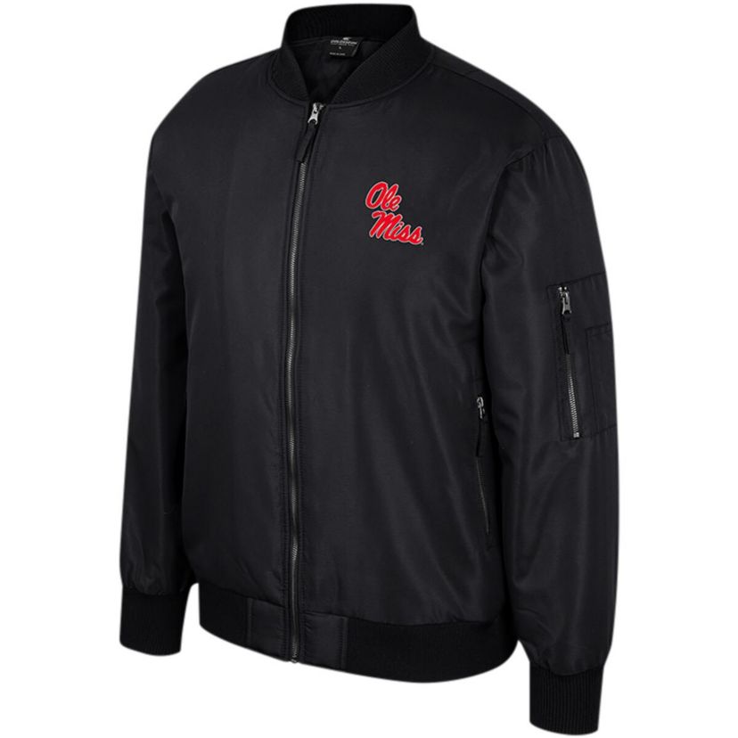 NCAA Ole Miss Rebels Full-Zip Bomber Jacket