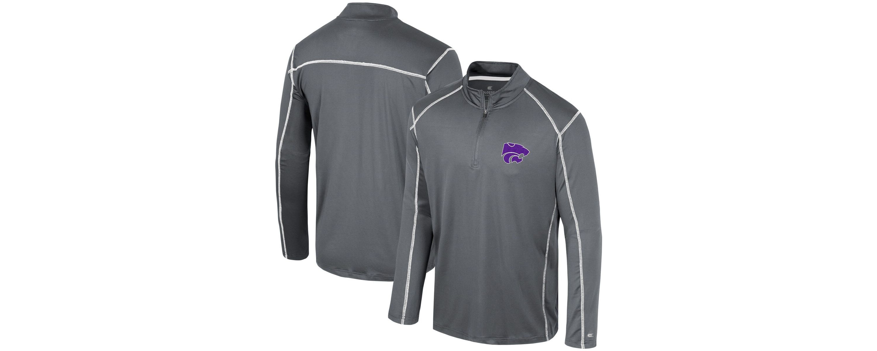 NCAA Kansas State Wildcats Cameron Quarter-Zip Windshirt