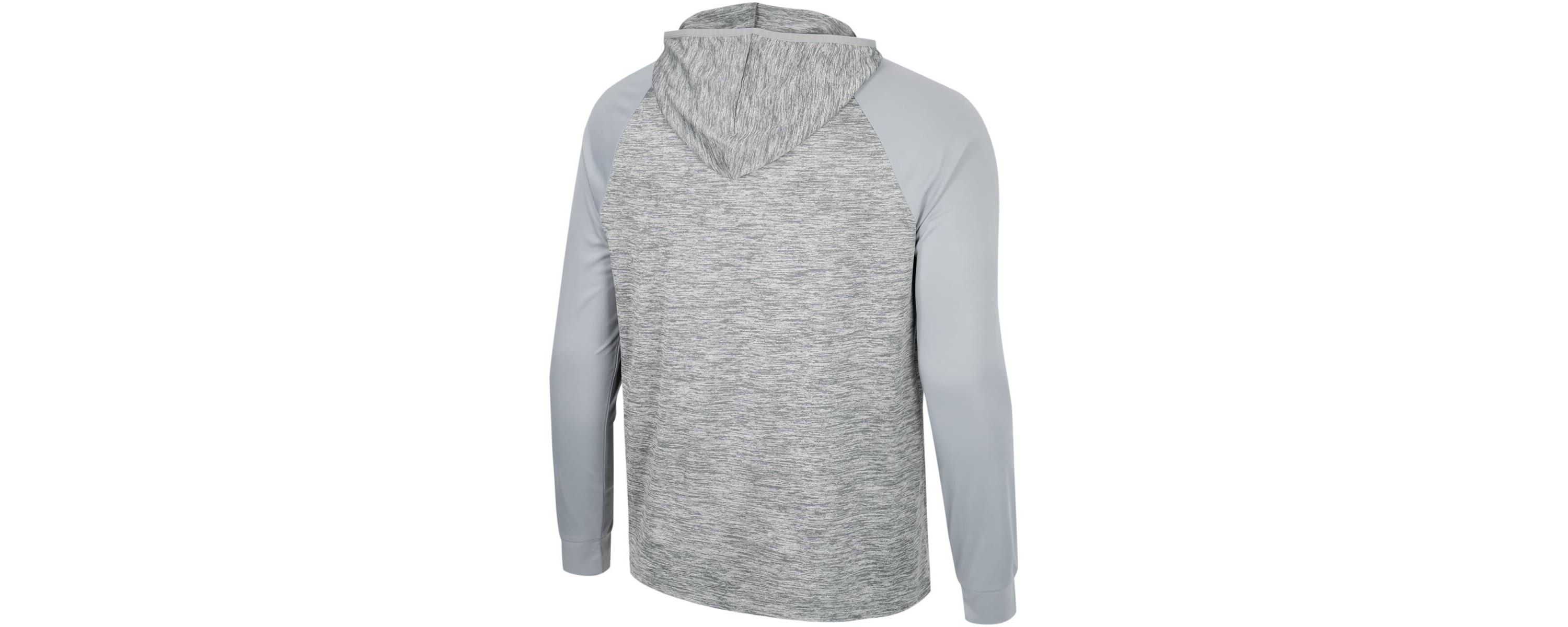 NCAA Iowa Hawkeyes Cybernetic Raglan Quarter-Zip Hooded Top