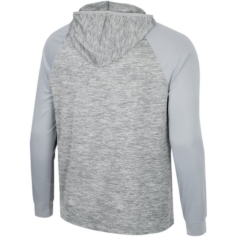 NCAA Iowa Hawkeyes Cybernetic Raglan Quarter-Zip Hooded Top
