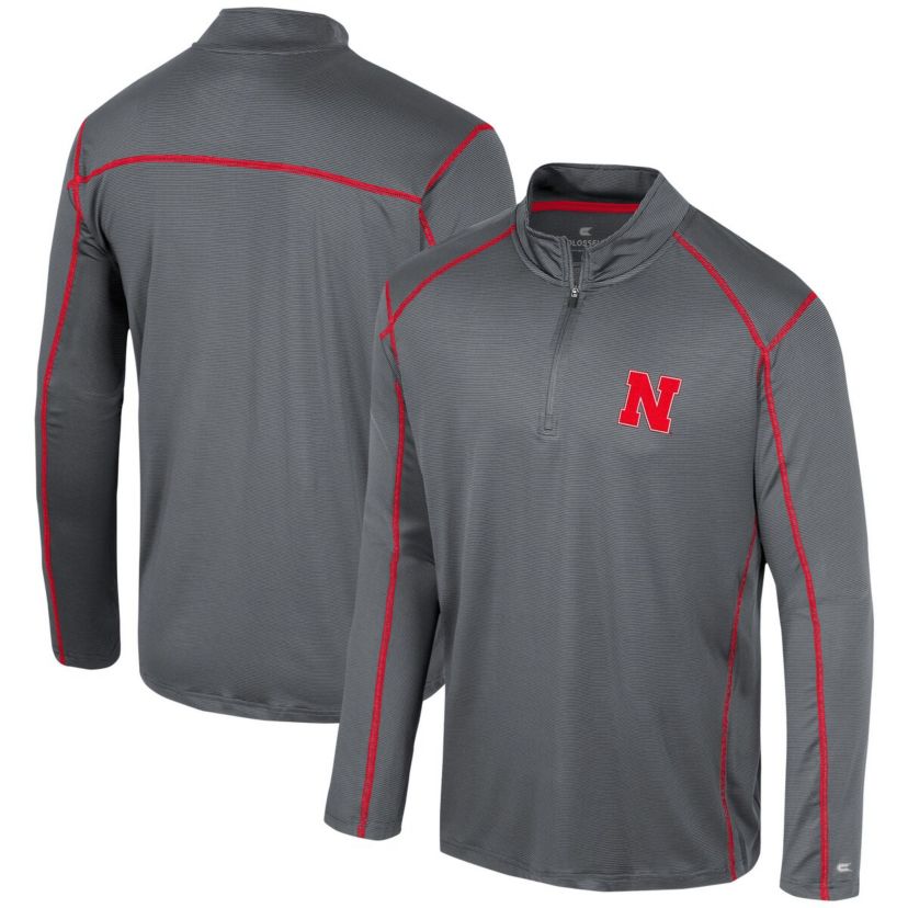 NCAA Nebraska Huskers Cameron Quarter-Zip Windshirt