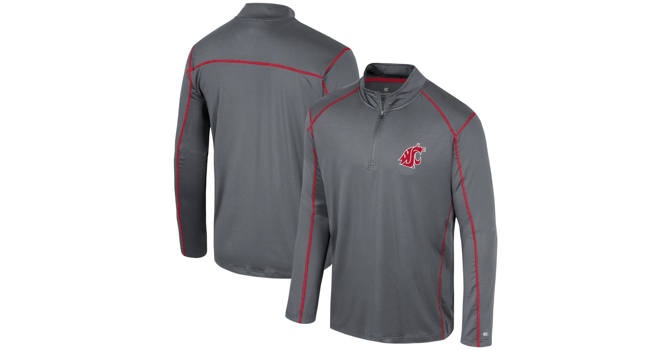 NCAA Washington State Cougars Cameron Quarter-Zip Windshirt