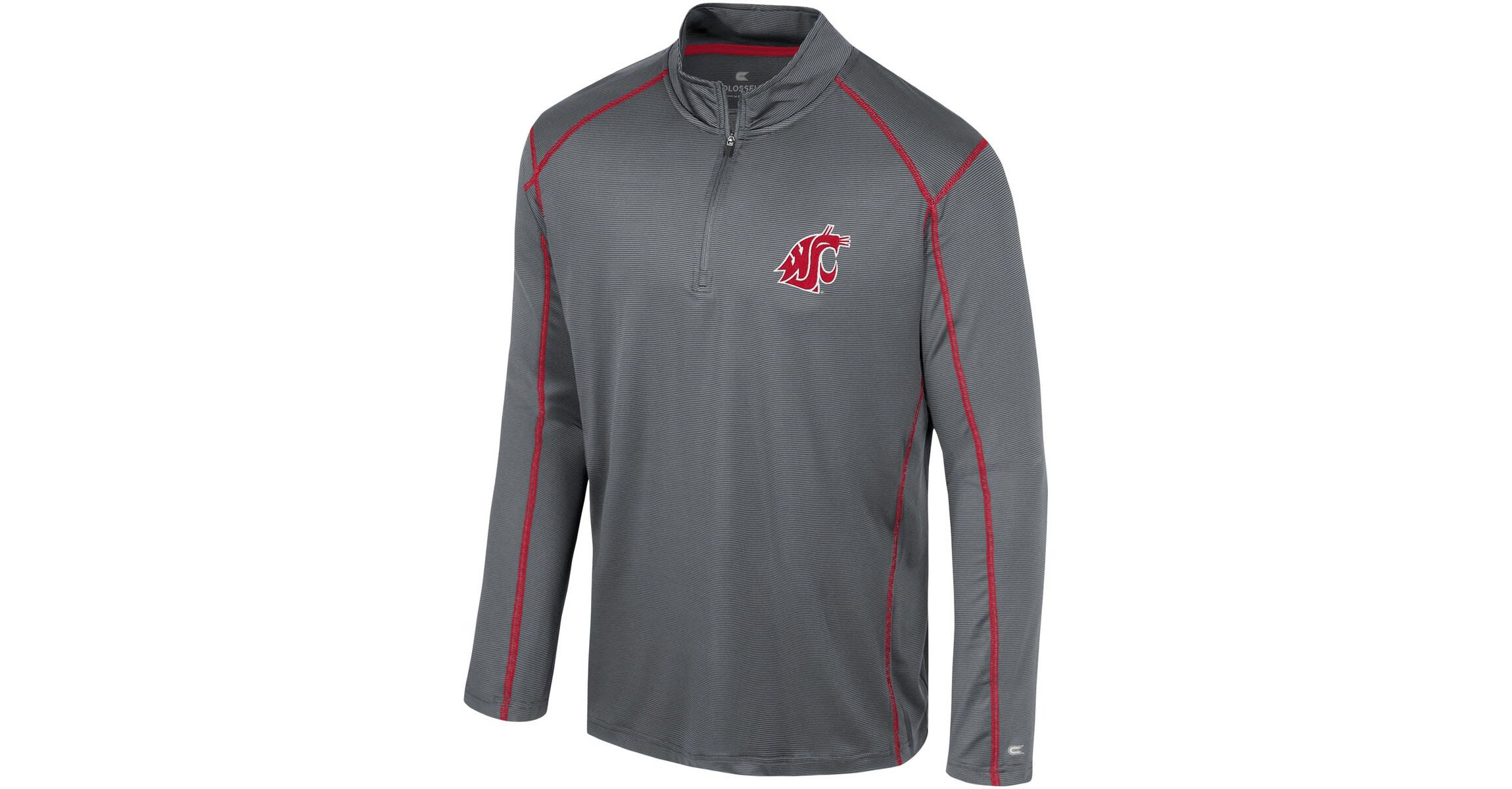 NCAA Washington State Cougars Cameron Quarter-Zip Windshirt