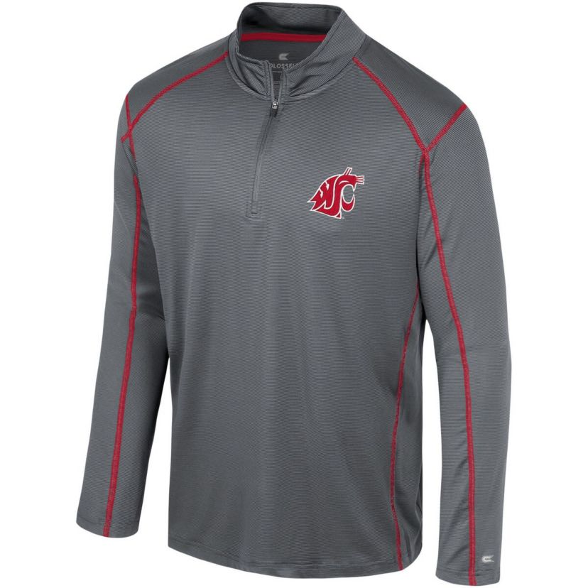 NCAA Washington State Cougars Cameron Quarter-Zip Windshirt