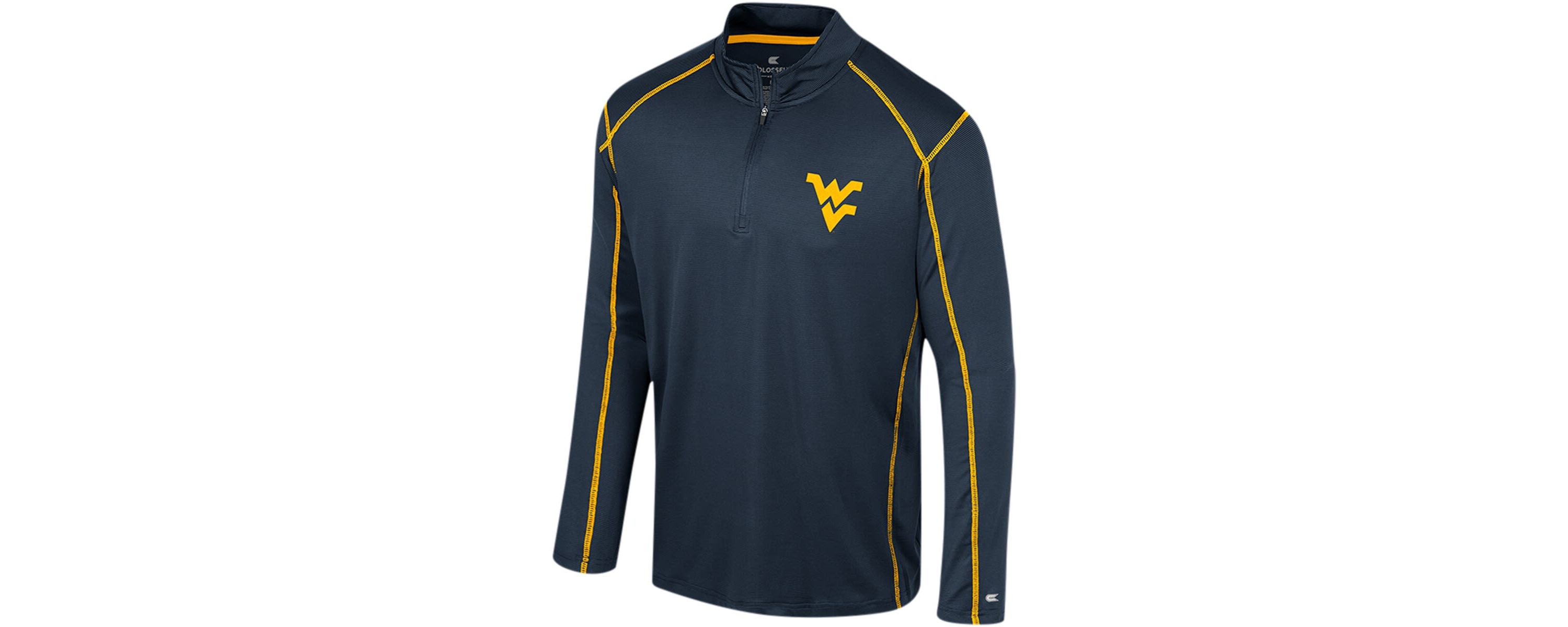 NCAA West Virginia Mountaineers Cameron Quarter-Zip Windshirt