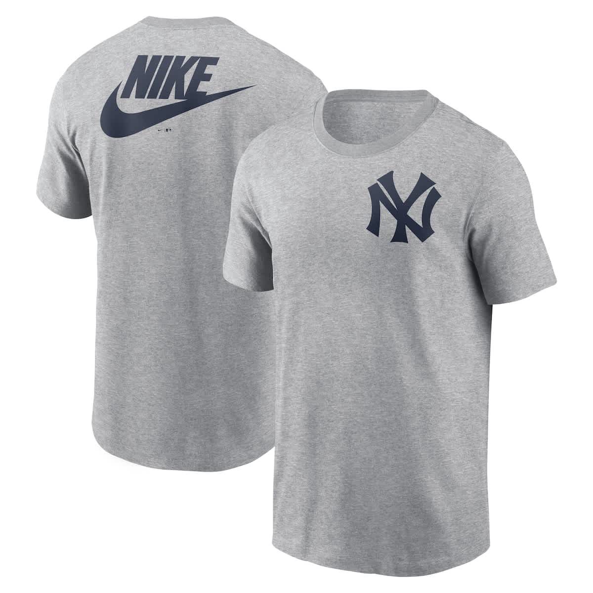 MLB Nike New York Yankees Cooperstown Collection Large Logo 2-Hit T-Shirt