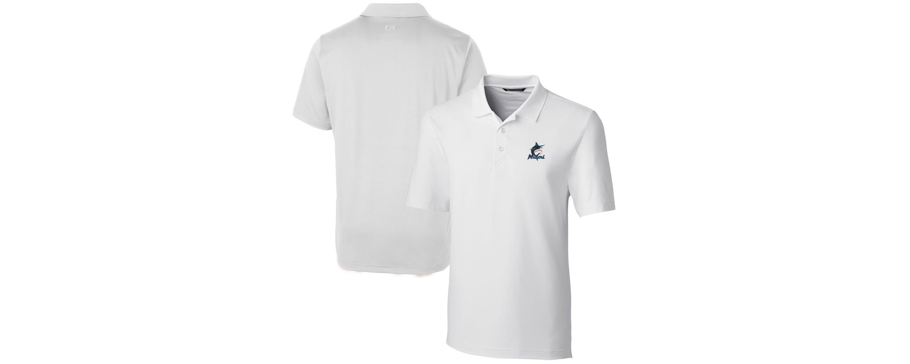 MLB Miami Marlins Forge Stretch Polo