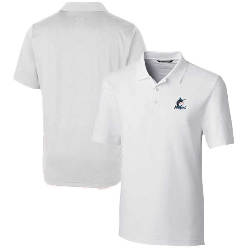 MLB Miami Marlins Forge Stretch Polo