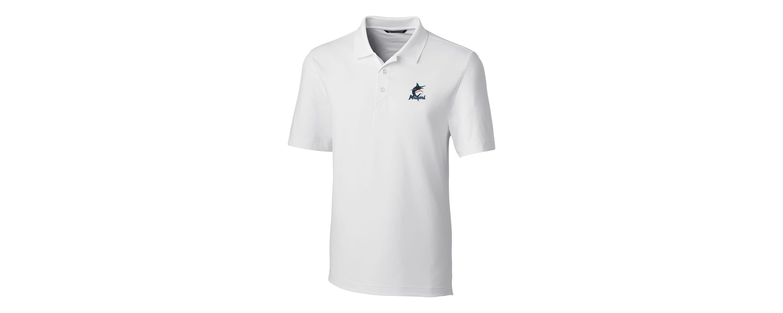 MLB Miami Marlins Forge Stretch Polo