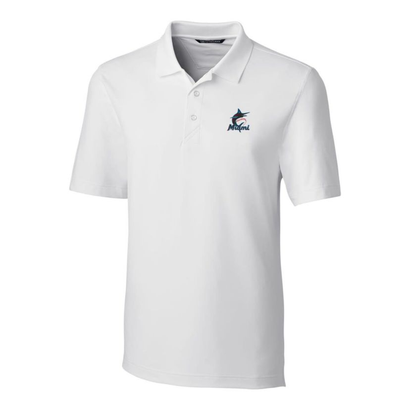 MLB Miami Marlins Forge Stretch Polo