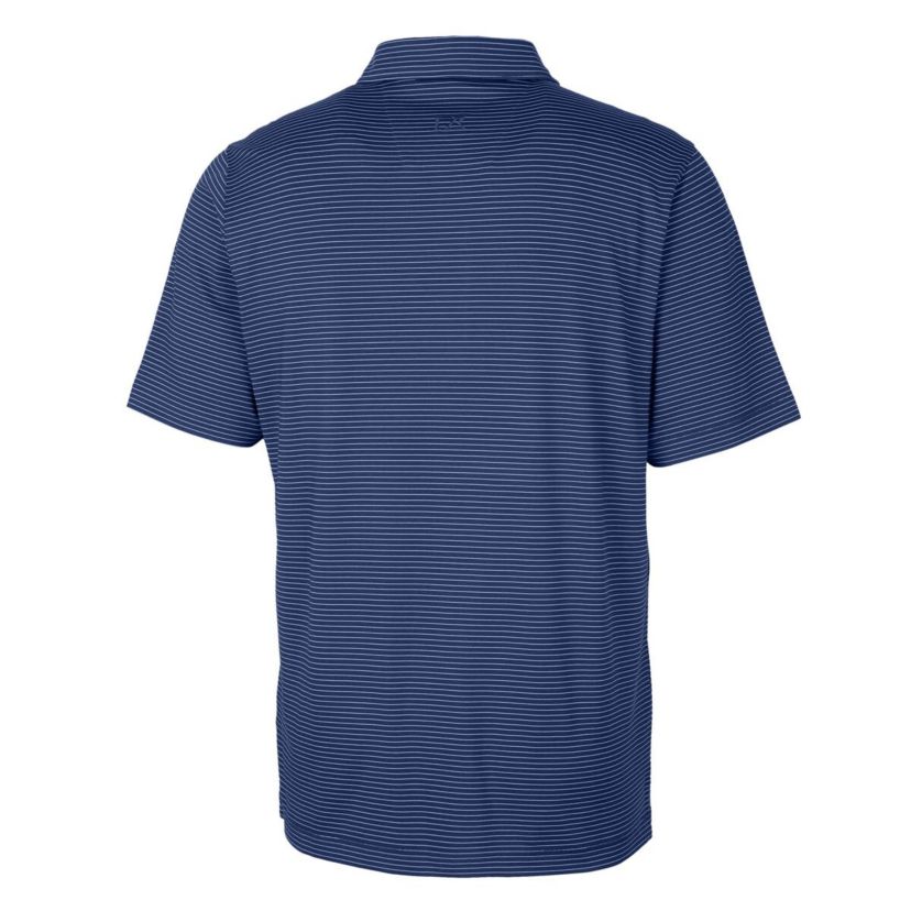 MLB Atlanta Braves Forge Pencil Stripe Stretch Polo