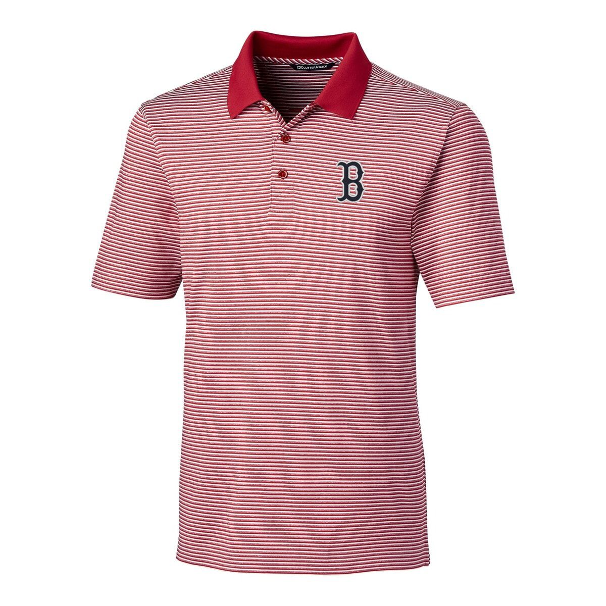 Boston Red Sox MLB Boston Sox Forge Tonal Stripe Stretch Polo