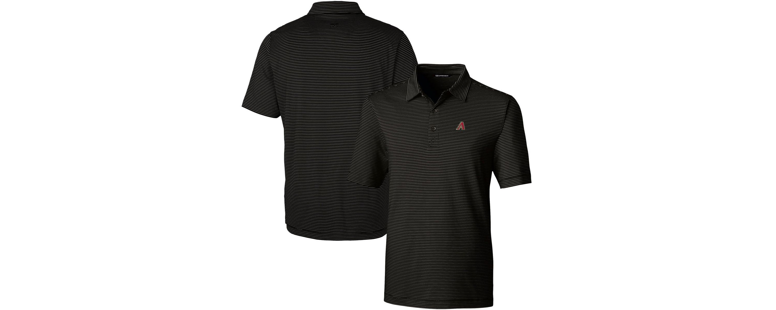 MLB Arizona Diamondbacks Forge Pencil Stripe Stretch Polo