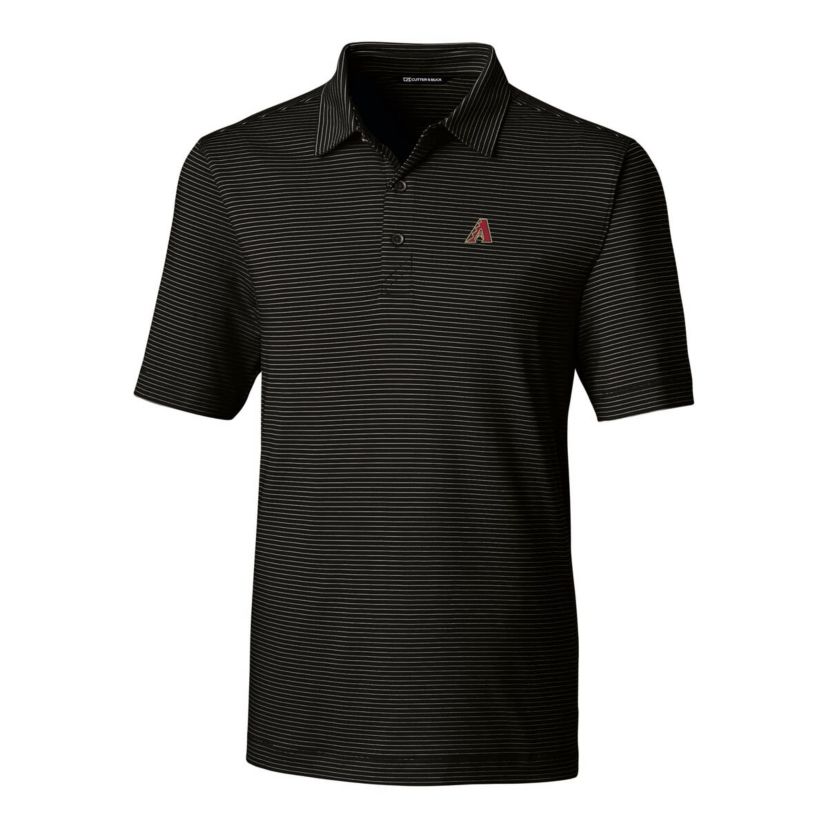 MLB Arizona Diamondbacks Forge Pencil Stripe Stretch Polo