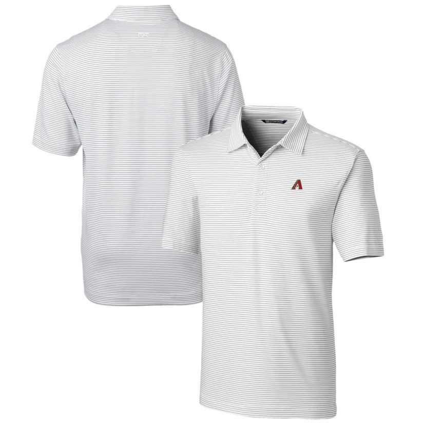 MLB Arizona Diamondbacks Forge Pencil Stripe Stretch Polo