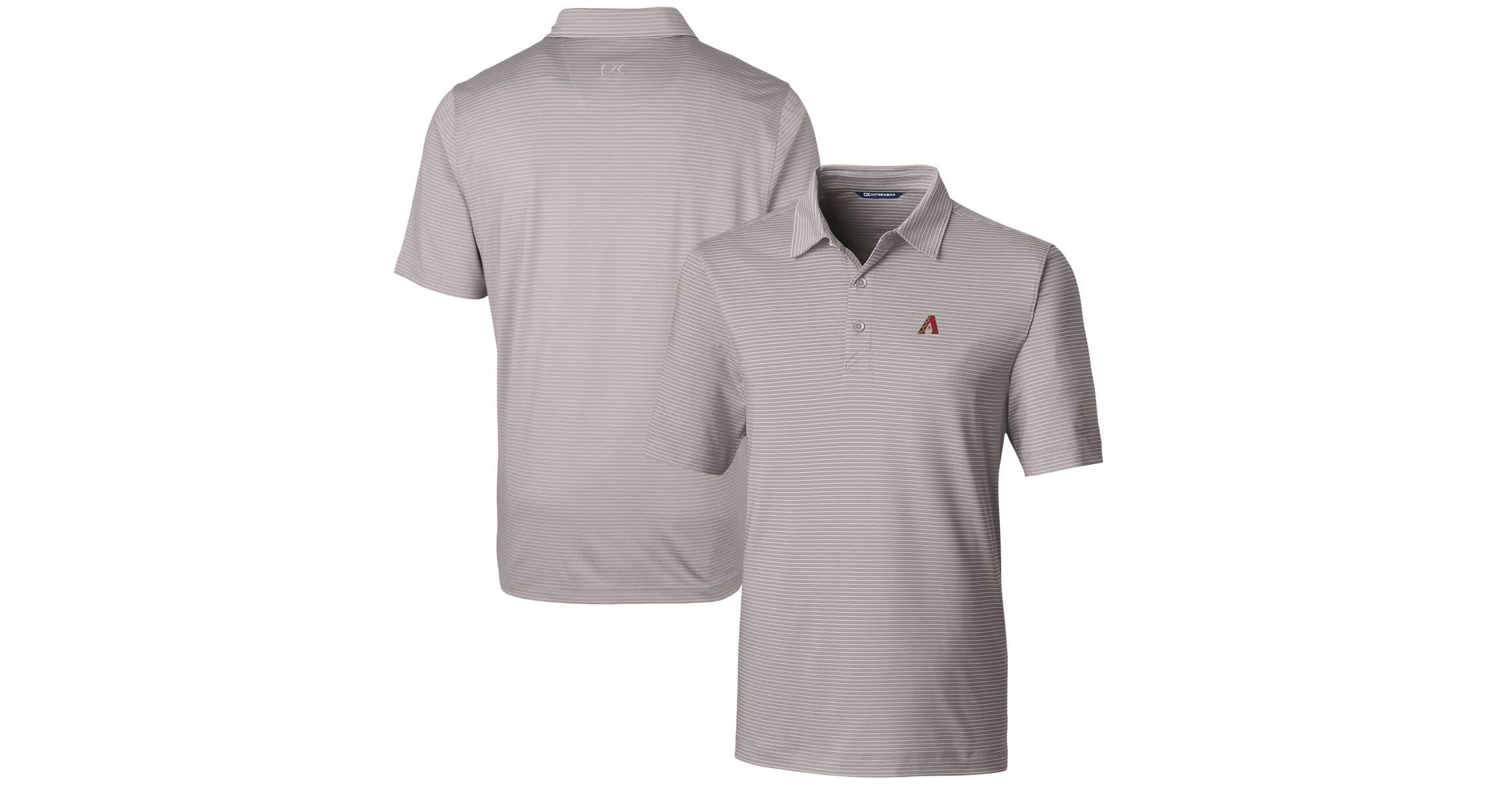 MLB Arizona Diamondbacks Forge Pencil Stripe Stretch Polo