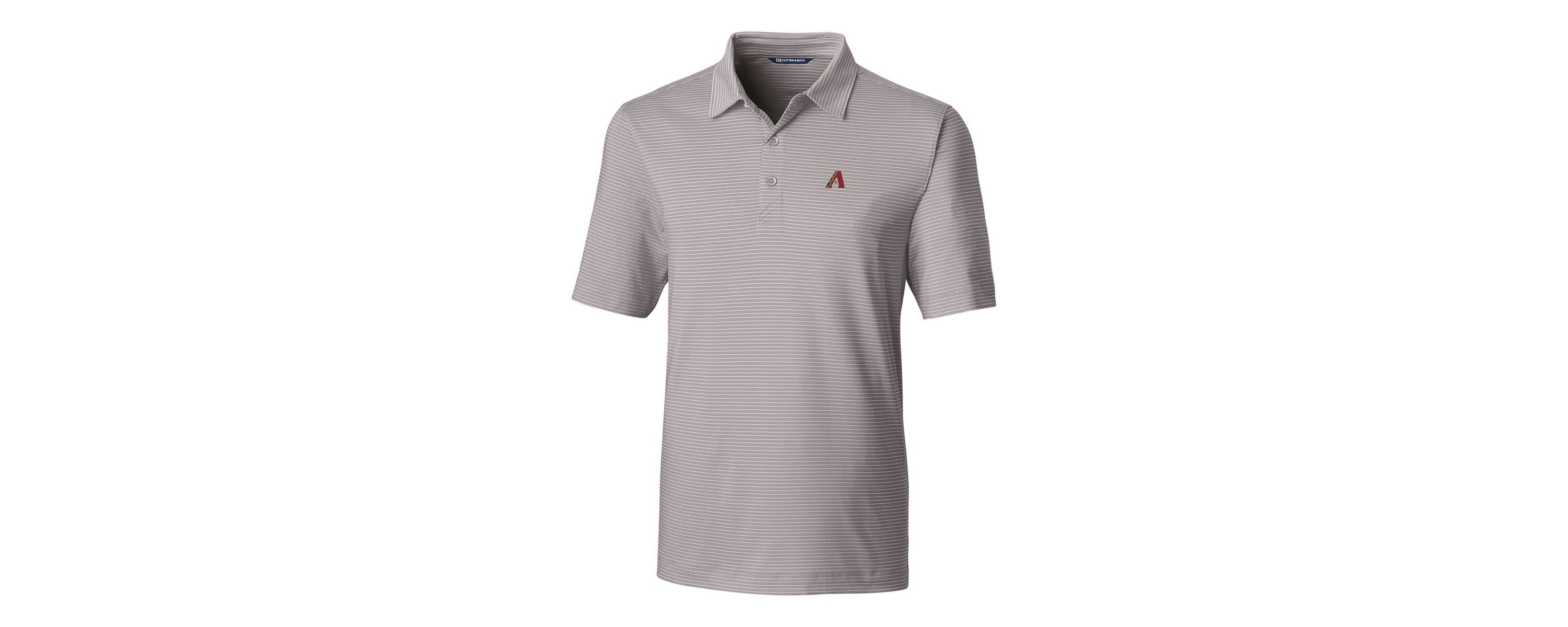MLB Arizona Diamondbacks Forge Pencil Stripe Stretch Polo