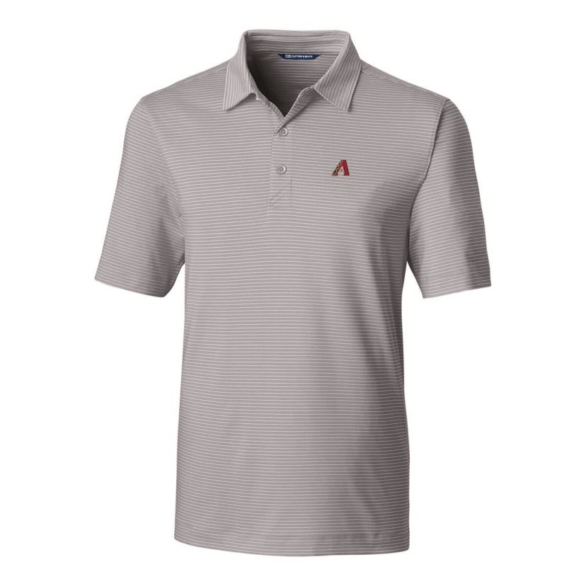 MLB Arizona Diamondbacks Forge Pencil Stripe Stretch Polo