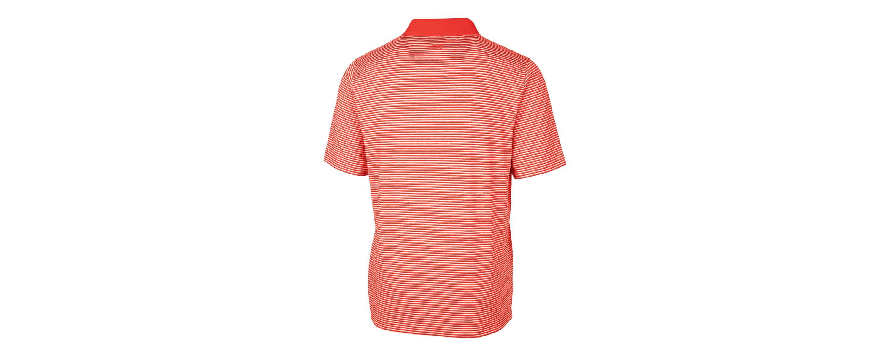 MLB Baltimore Orioles Forge Tonal Stripe Stretch Polo