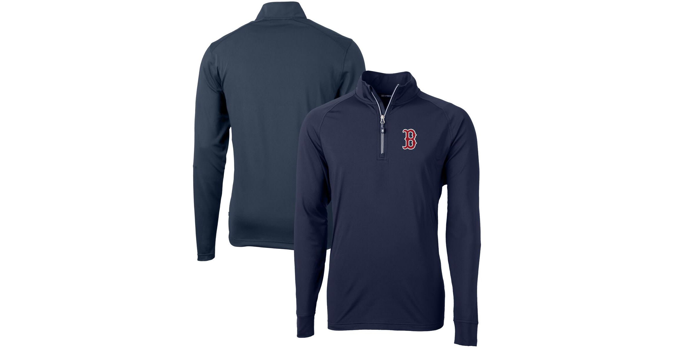 Boston Red Sox MLB Boston Sox Adapt Eco Knit Stretch Recycled Quarter-Zip Pullover Top