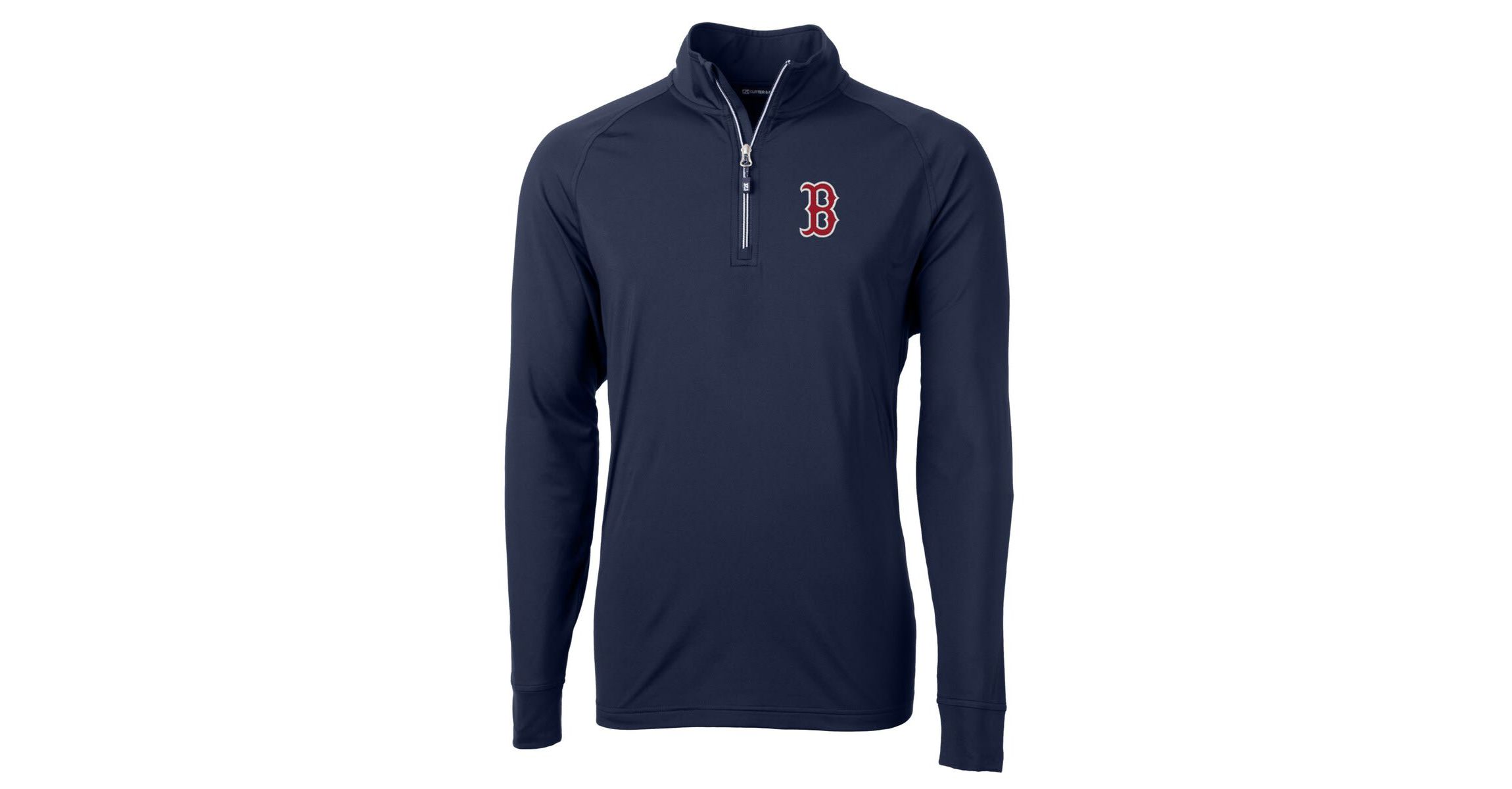Boston Red Sox MLB Boston Sox Adapt Eco Knit Stretch Recycled Quarter-Zip Pullover Top