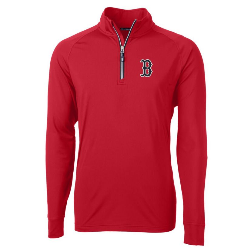 Boston Red Sox MLB Boston Sox Adapt Eco Knit Stretch Recycled Quarter-Zip Pullover Top