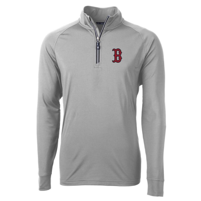 Boston Red Sox MLB Boston Sox Adapt Eco Knit Stretch Recycled Quarter-Zip Pullover Top