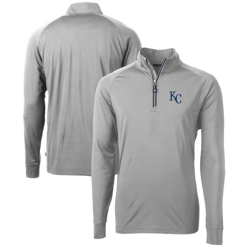 MLB Kansas City Royals Adapt Eco Knit Stretch Recycled Quarter-Zip Pullover Top
