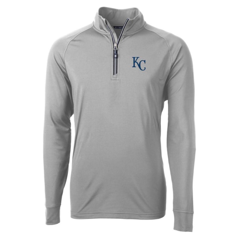MLB Kansas City Royals Adapt Eco Knit Stretch Recycled Quarter-Zip Pullover Top