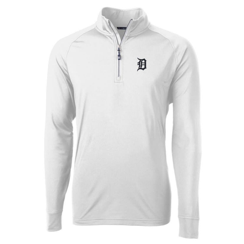 MLB Detroit Tigers Adapt Eco Knit Stretch Recycled Quarter-Zip Pullover Top