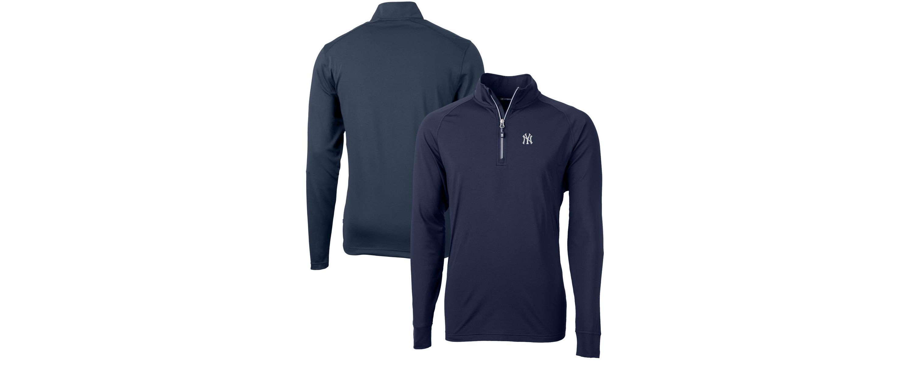 MLB New York Yankees Adapt Eco Knit Stretch Recycled Quarter-Zip Pullover Top