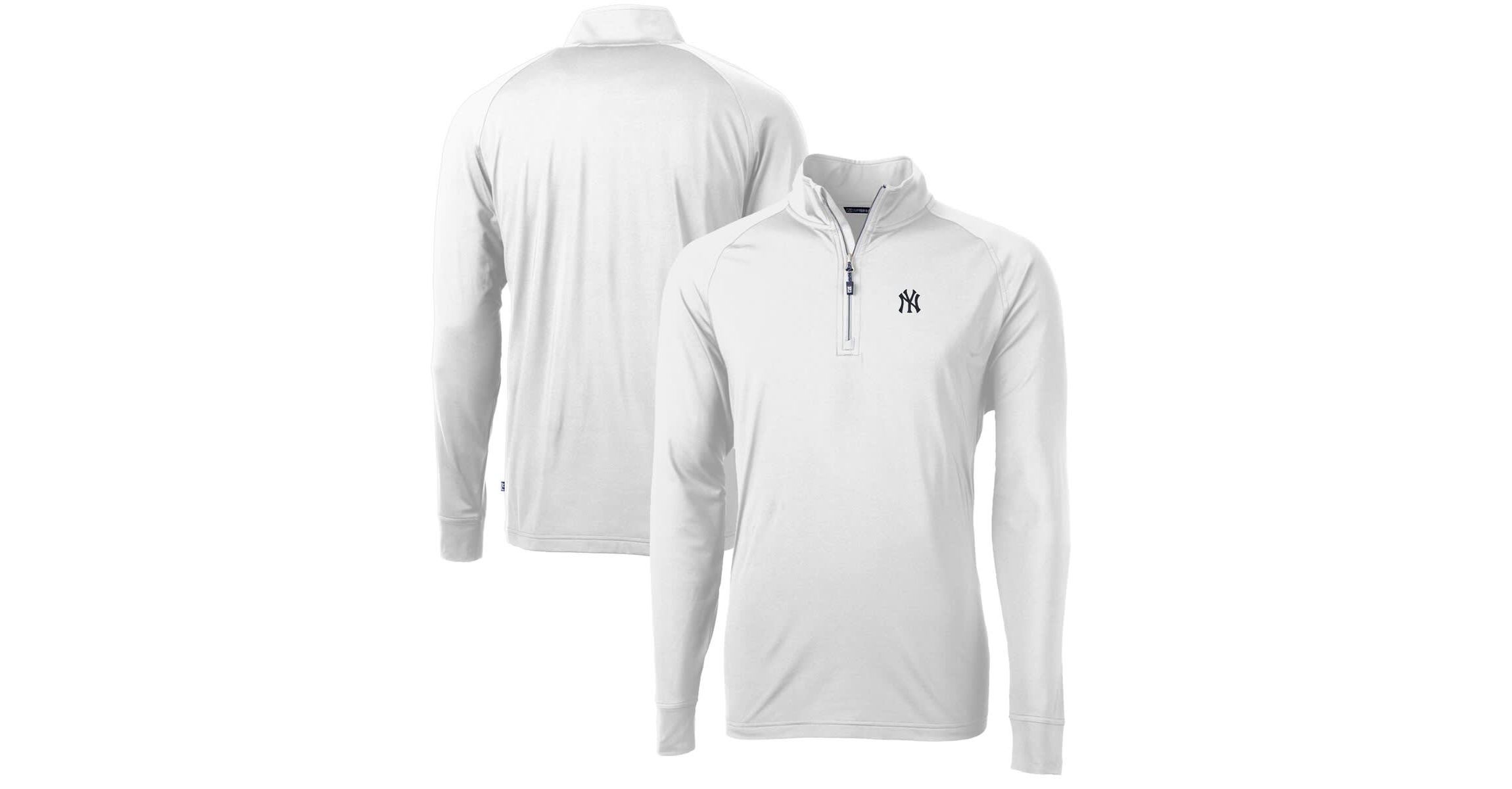 MLB New York Yankees Adapt Eco Knit Stretch Recycled Quarter-Zip Pullover Top