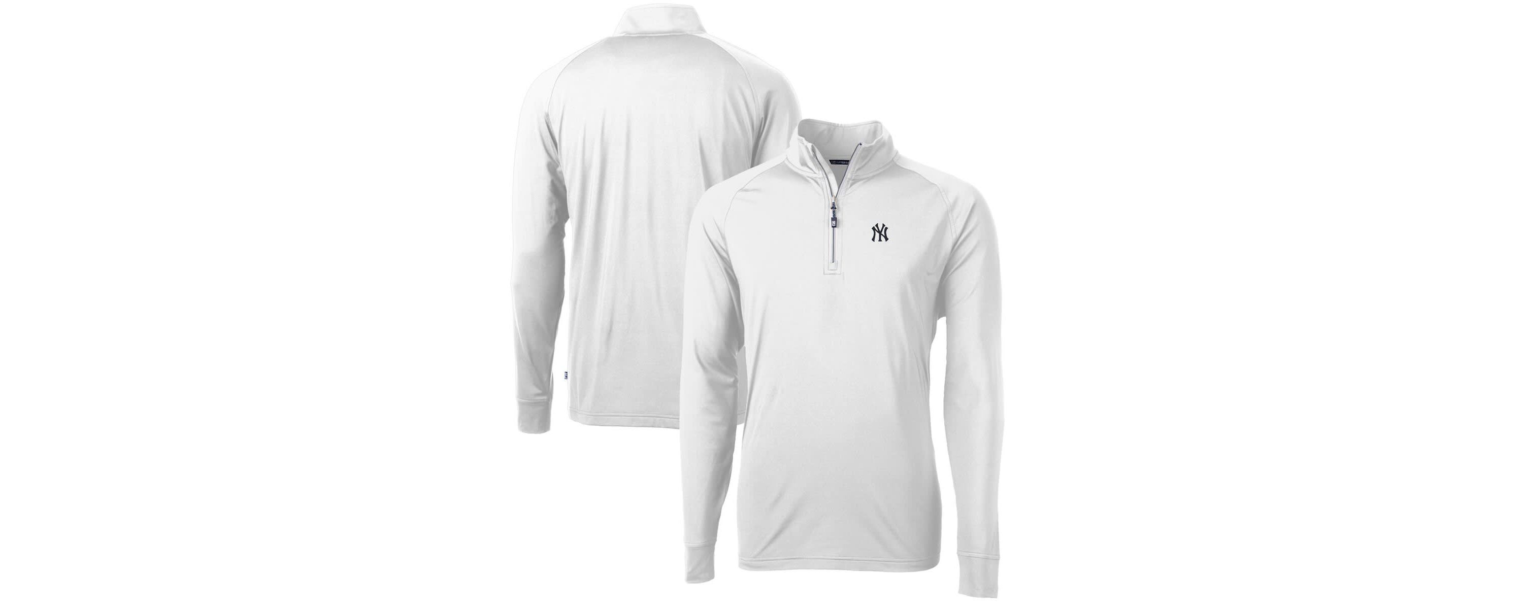 MLB New York Yankees Adapt Eco Knit Stretch Recycled Quarter-Zip Pullover Top