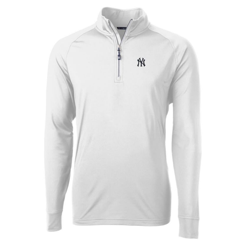 MLB New York Yankees Adapt Eco Knit Stretch Recycled Quarter-Zip Pullover Top