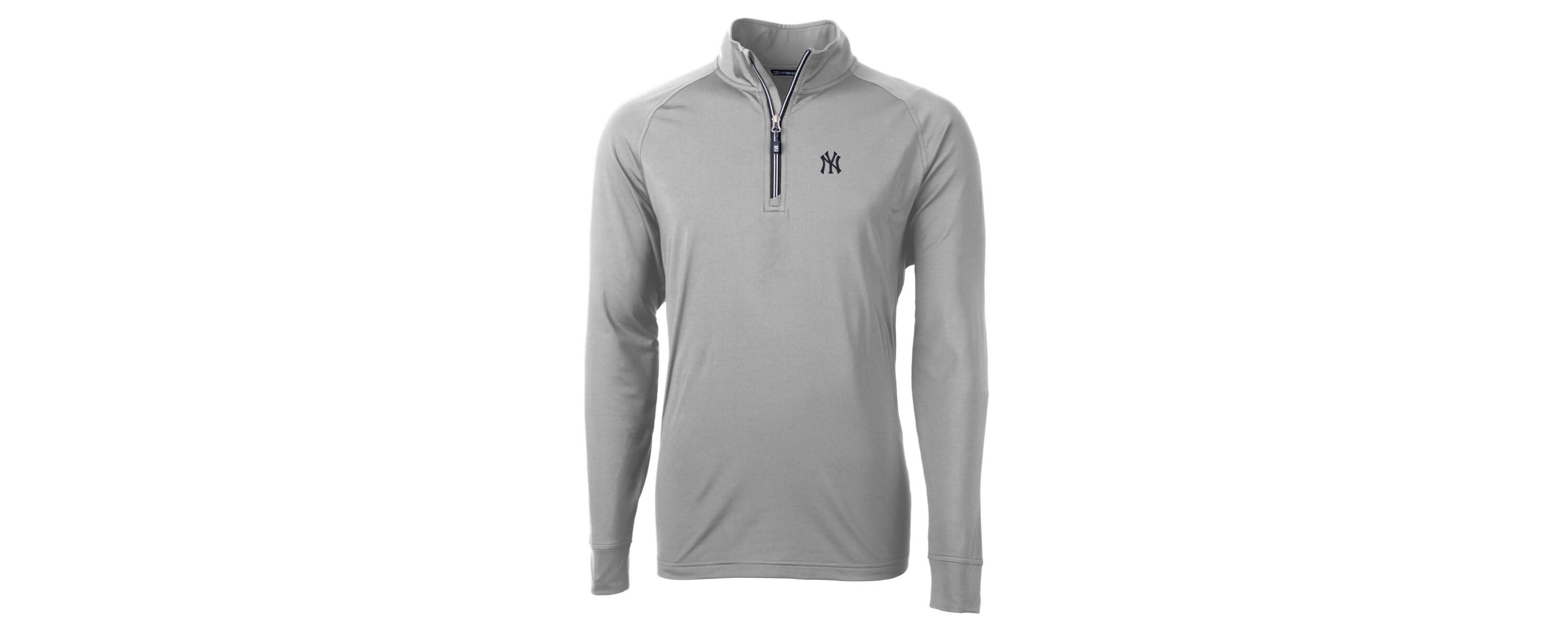 MLB New York Yankees Adapt Eco Knit Stretch Recycled Quarter-Zip Pullover Top