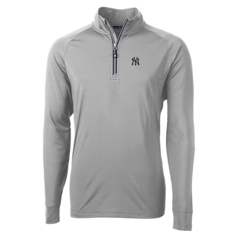 MLB New York Yankees Adapt Eco Knit Stretch Recycled Quarter-Zip Pullover Top