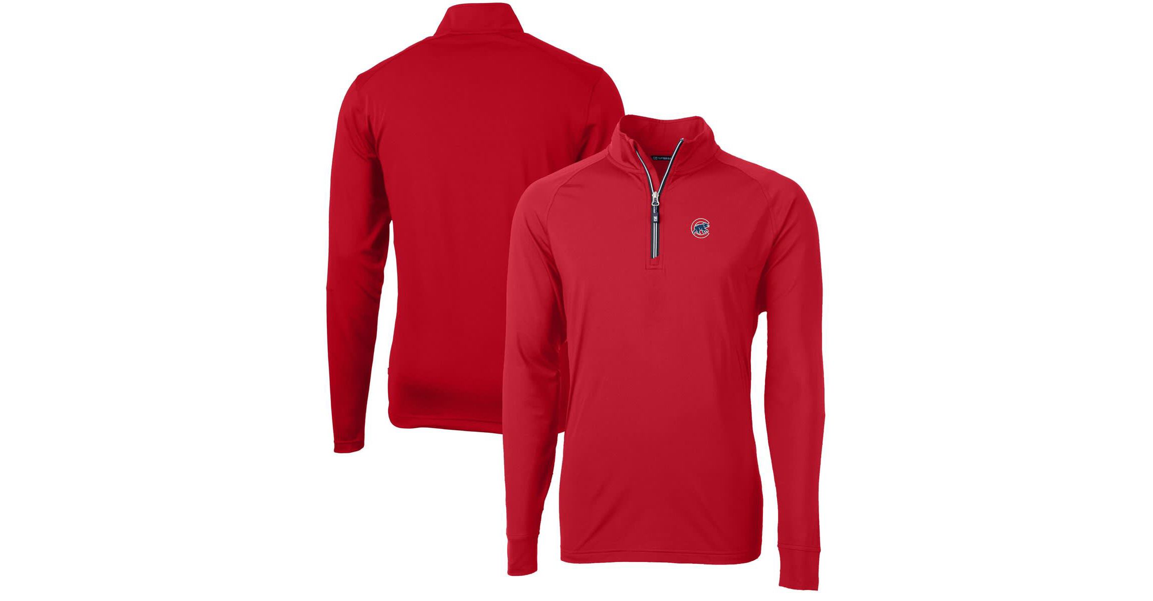 MLB Chicago Cubs Adapt Eco Knit Stretch Recycled Quarter-Zip Pullover Top