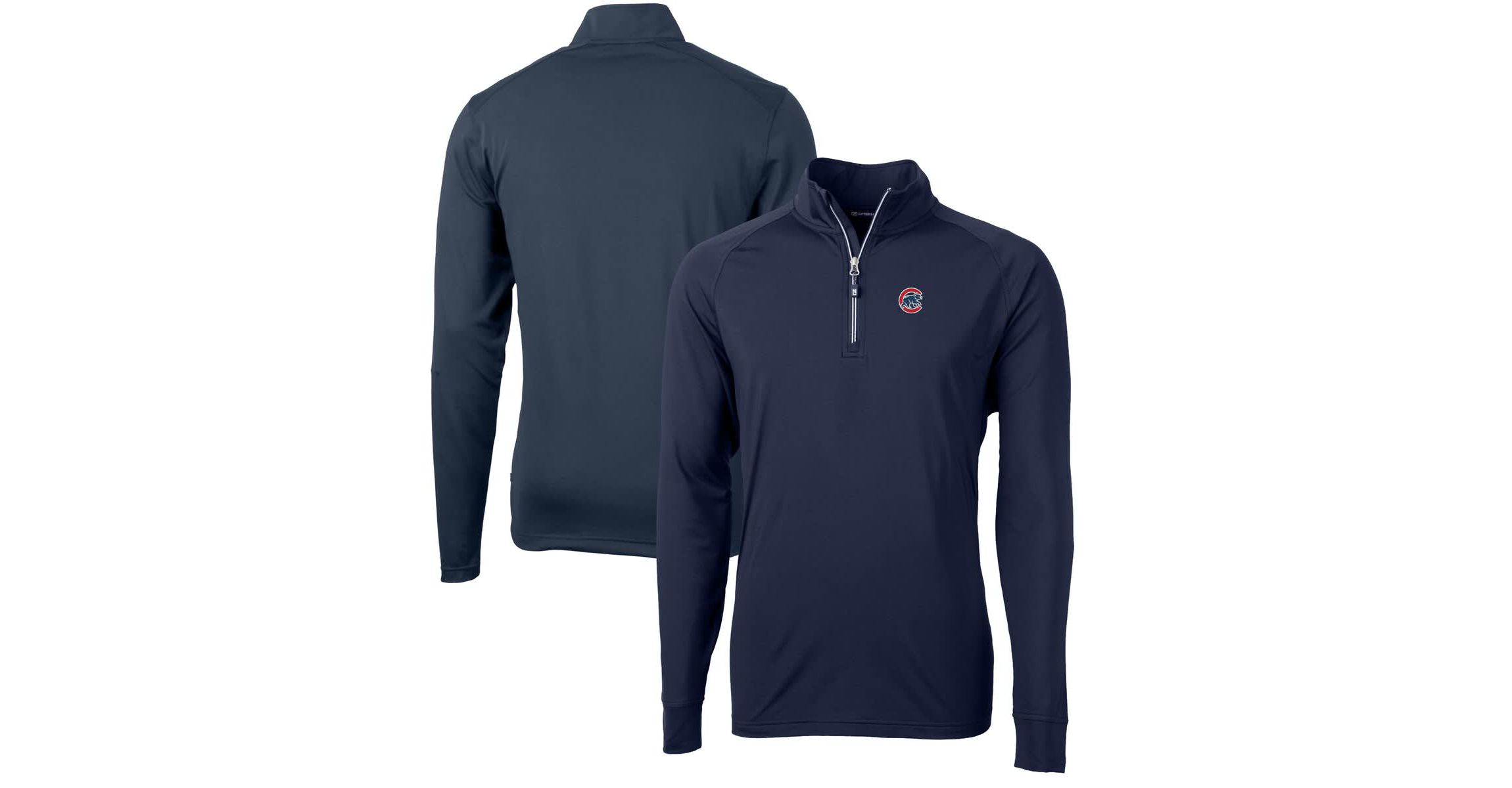 MLB Chicago Cubs Adapt Eco Knit Stretch Recycled Quarter-Zip Pullover Top