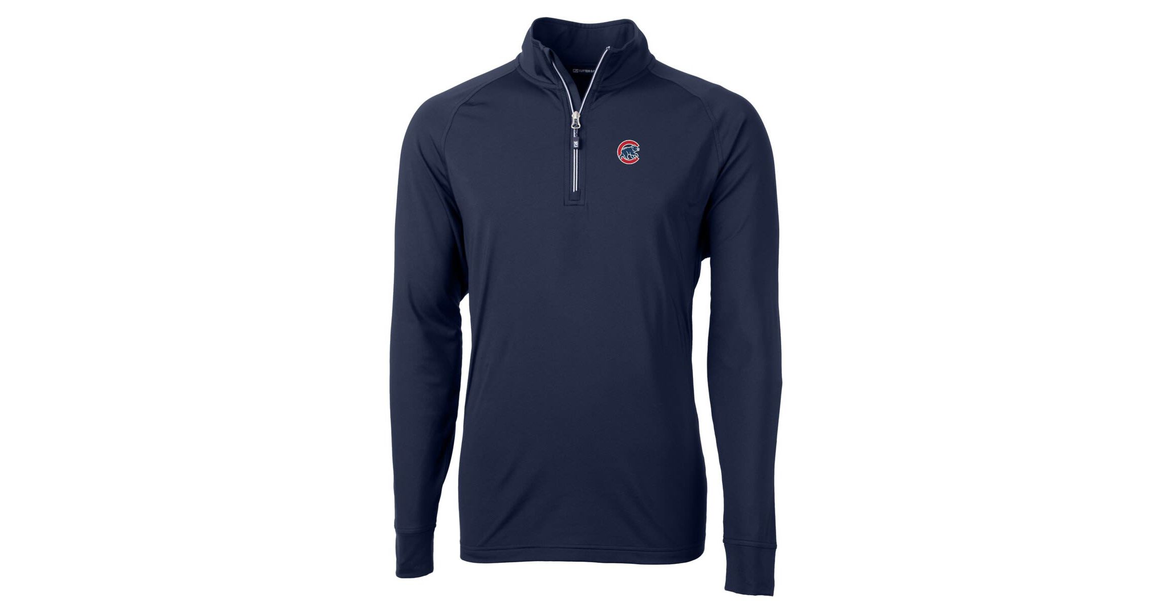 MLB Chicago Cubs Adapt Eco Knit Stretch Recycled Quarter-Zip Pullover Top