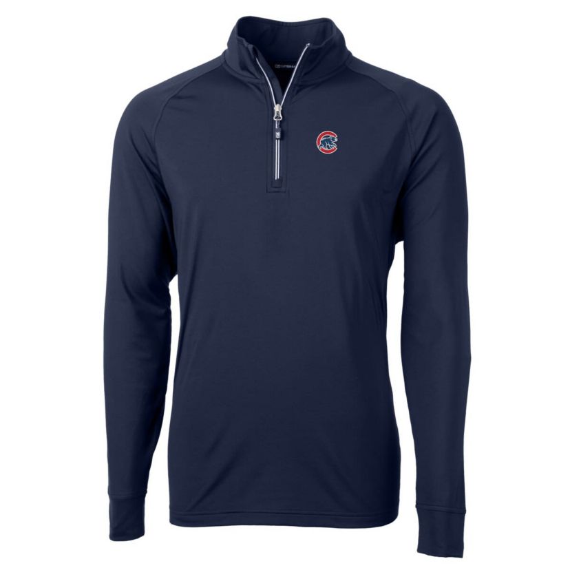 MLB Chicago Cubs Adapt Eco Knit Stretch Recycled Quarter-Zip Pullover Top