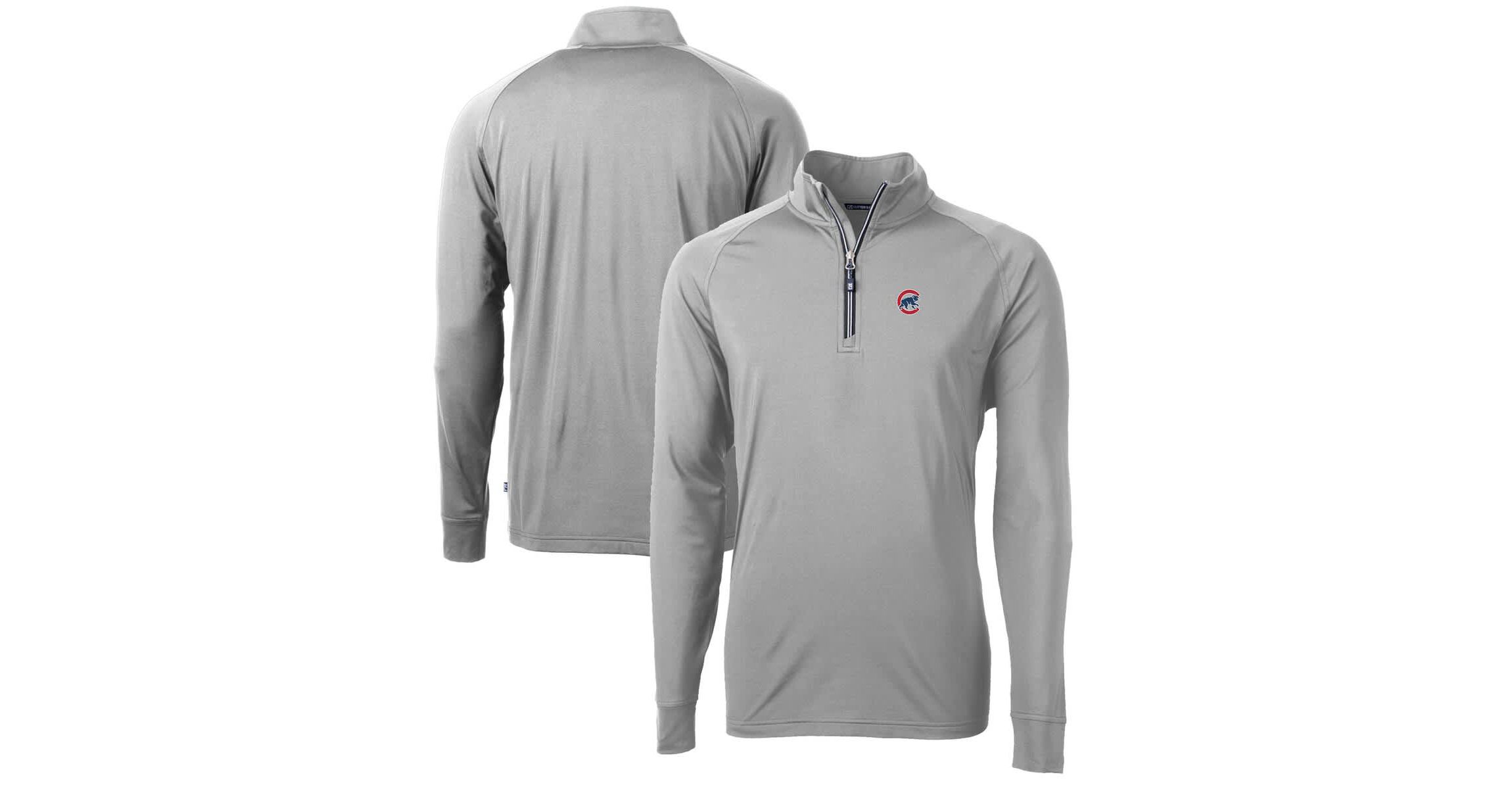 MLB Chicago Cubs Adapt Eco Knit Stretch Recycled Quarter-Zip Pullover Top