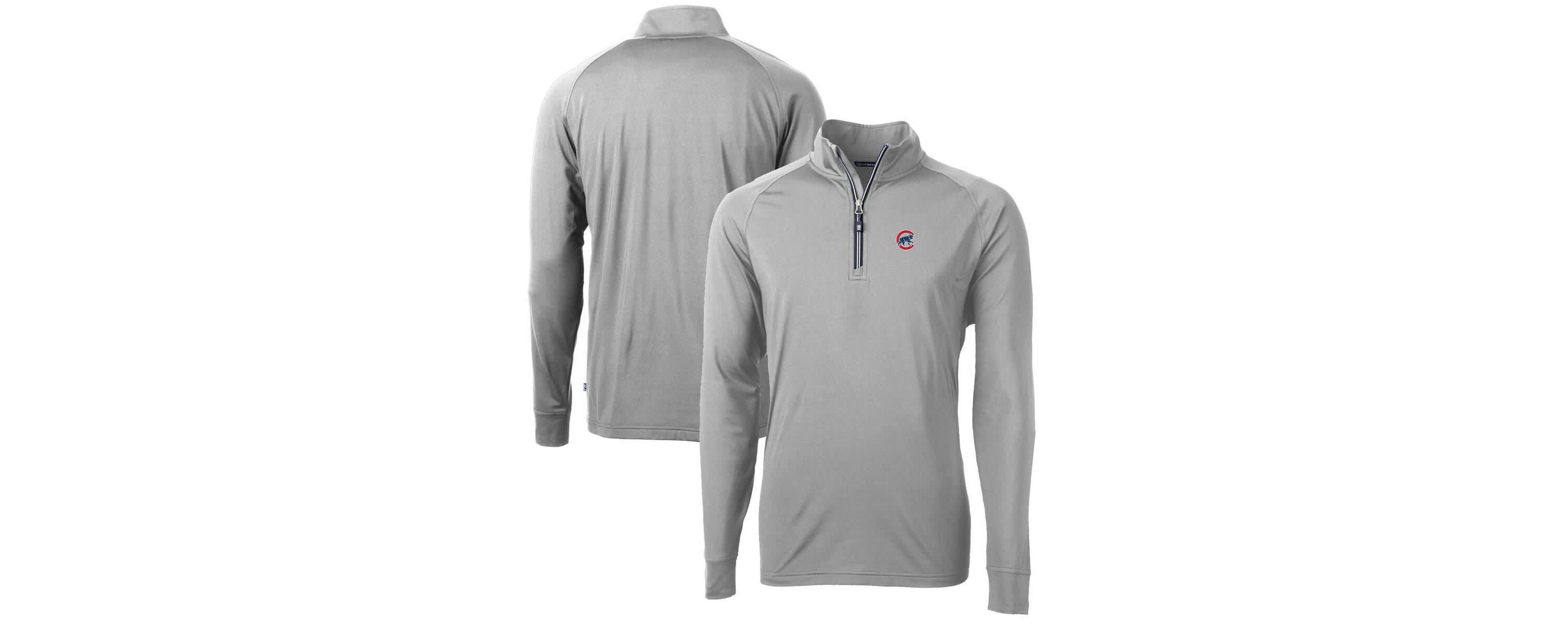 MLB Chicago Cubs Adapt Eco Knit Stretch Recycled Quarter-Zip Pullover Top